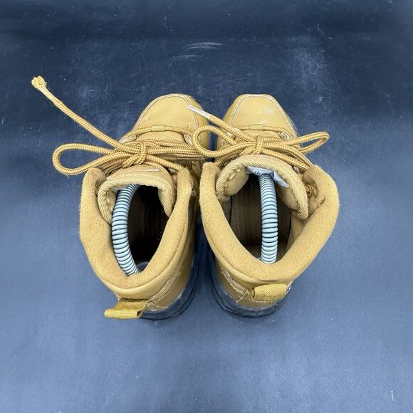 Nike Manoa Boots Kids Size 11C Wheat Tan Leather Hiking Outdoor BQ5373-700 - Picture 5 of 7